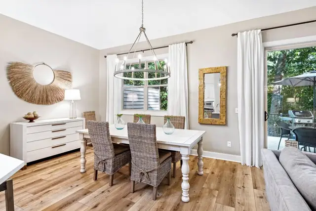 Dining area of this home in Sea Pines