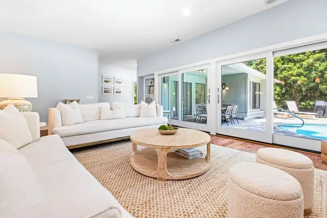 Living room of this home in Sea Pines