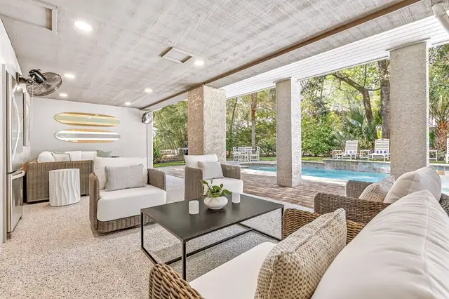 Pool of this home in Sea Pines