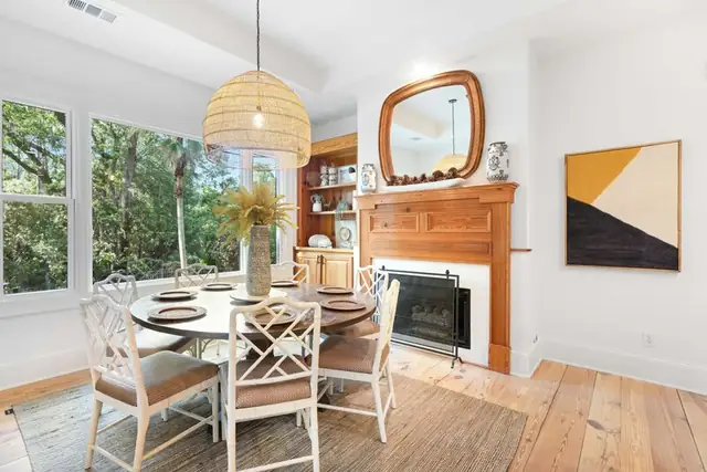 Dining area of this home in Sea Pines