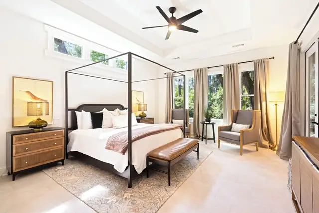 Bedroom of this home in Sea Pines