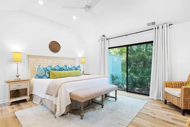 Bedroom of this home in Sea Pines