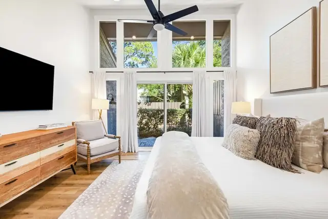 Bedroom of this home in Sea Pines