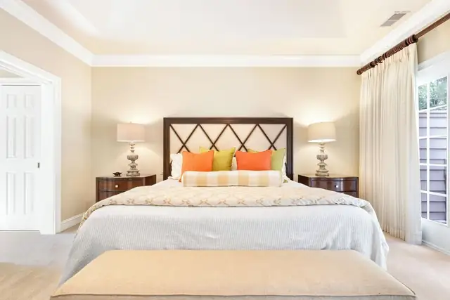 Bedroom of this home in Sea Pines