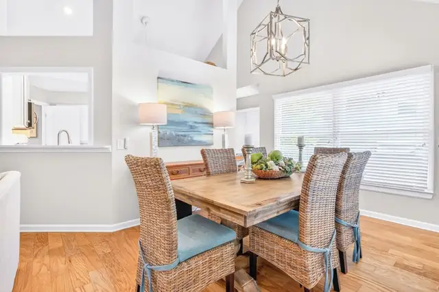 Dining area of this home in Sea Pines