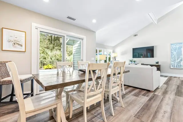 Dining area of this home in Sea Pines