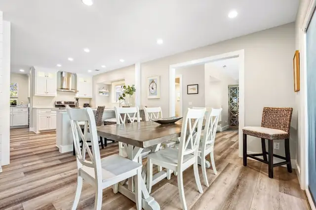 Dining area of this home in Sea Pines