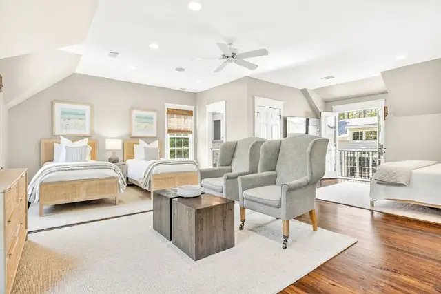 Bedroom of this home in Sea Pines