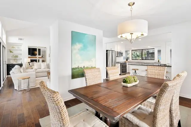 Dining area of this home in Sea Pines
