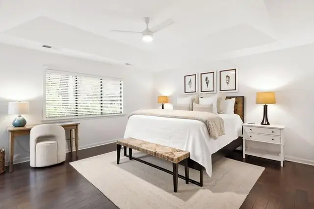 Bedroom of this home in Sea Pines