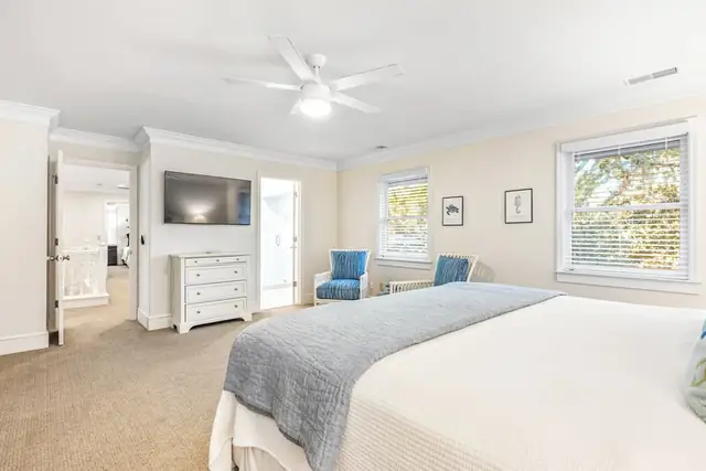 Bedroom of this home in Sea Pines