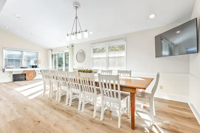 Dining area of this home in Sea Pines
