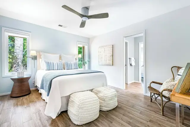 Bedroom of this home in Sea Pines