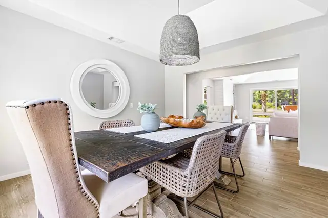 Dining area of this home in Sea Pines