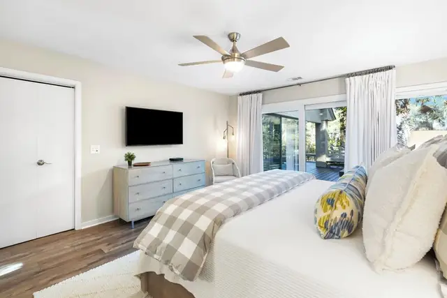 Bedroom of this home in Sea Pines
