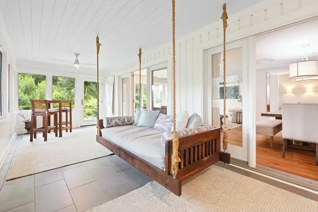 Bedroom of this home in Sea Pines