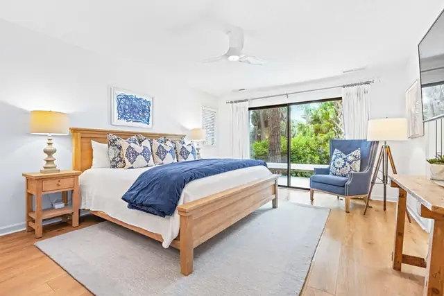 Bedroom of this home in Sea Pines