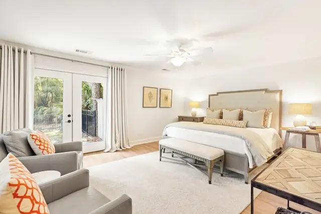 Bedroom of this home in Sea Pines