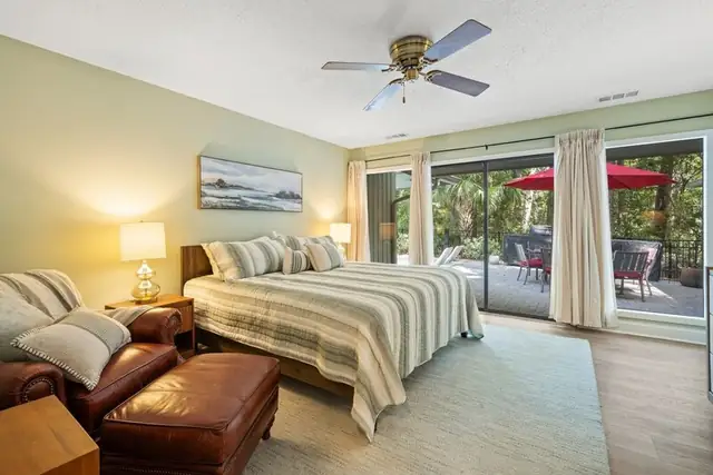 Bedroom of this home in Sea Pines