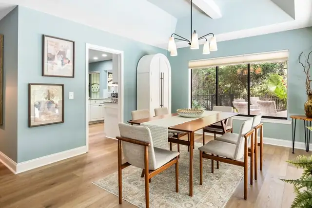 Dining area of this home in Sea Pines