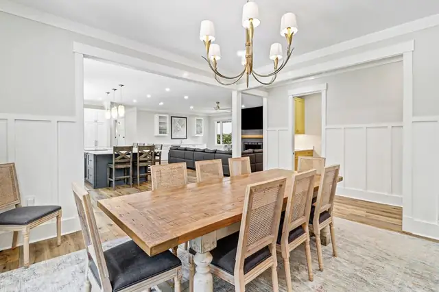Dining area of this home in Sea Pines