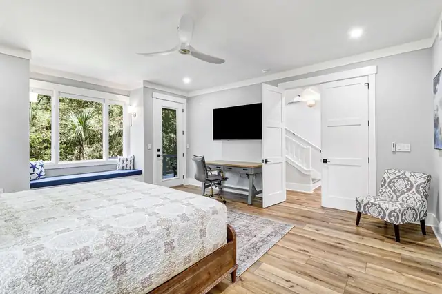 Bedroom of this home in Sea Pines