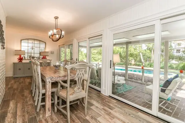 Dining area of this home in Sea Pines
