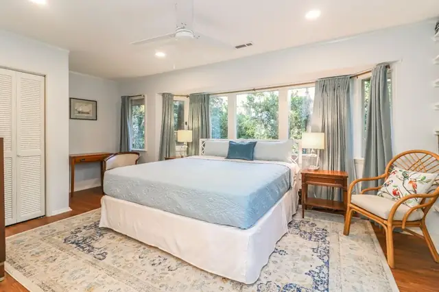 Bedroom of this home in Sea Pines