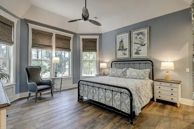 Bedroom of this home in Sea Pines