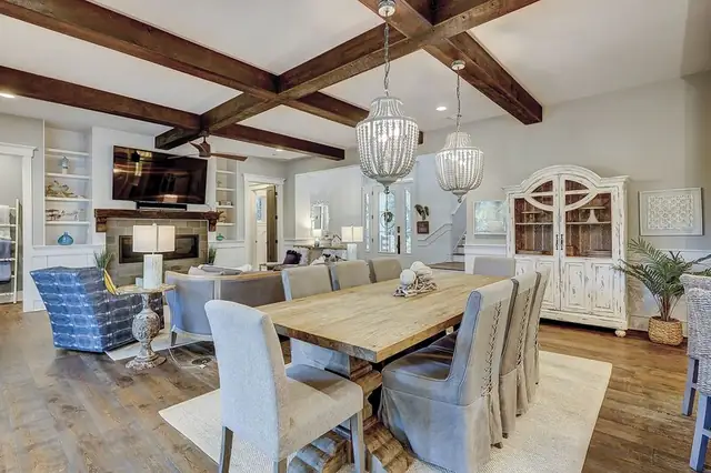 Dining area of this home in Sea Pines