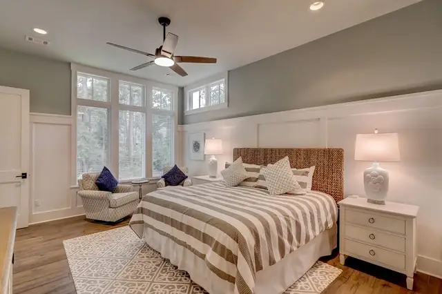 Bedroom of this home in Sea Pines