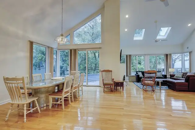 Dining area of this home in Sea Pines