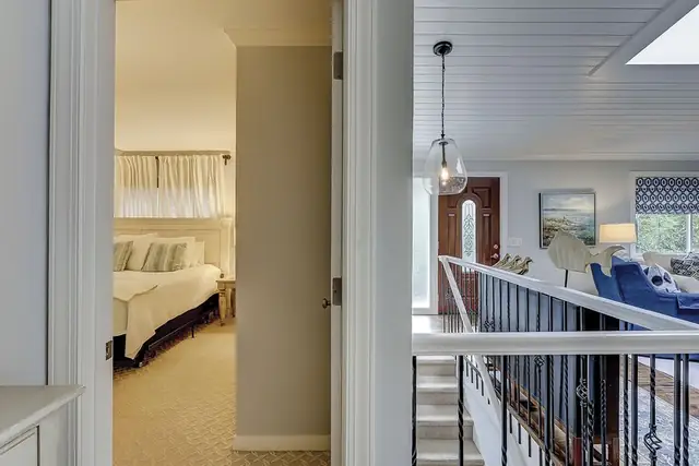 Bedroom of this home in Sea Pines