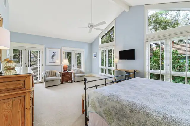 Bedroom of this home in Sea Pines