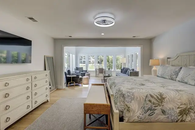 Bedroom of this home in Sea Pines
