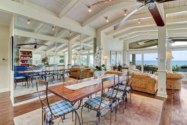 Dining area of this home in Sea Pines