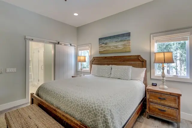 Bedroom of this home in Sea Pines