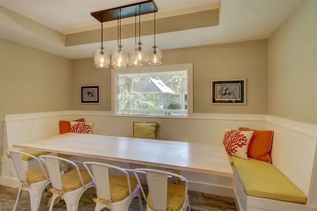 Dining area of this home in Sea Pines