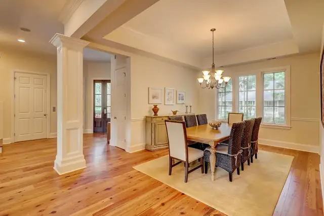 Dining area of this home in Sea Pines