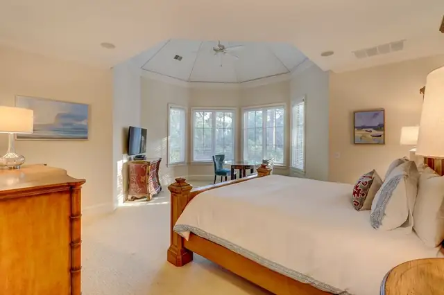 Bedroom of this home in Sea Pines