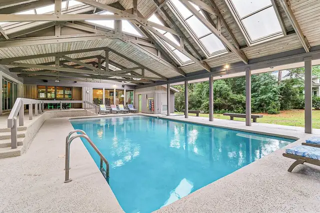 Pool of this home in Sea Pines