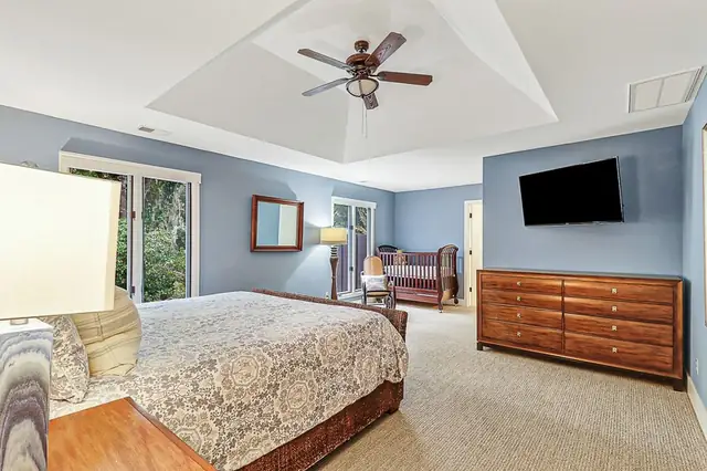 Bedroom of this home in Sea Pines