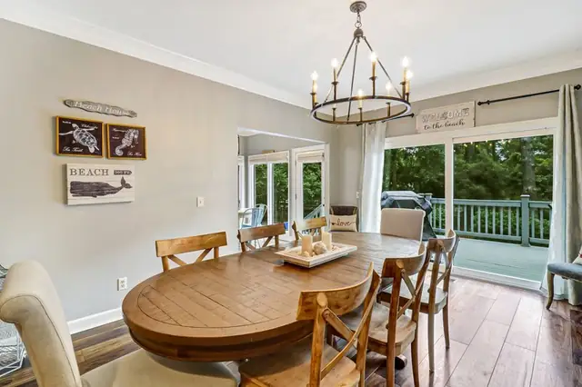 Dining area of this home in Sea Pines