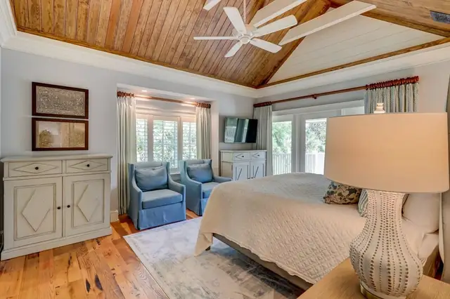 Bedroom of this home in Sea Pines