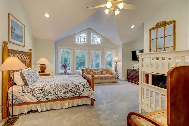 Bedroom of this home in Sea Pines