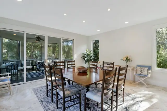Dining area of this home in Sea Pines