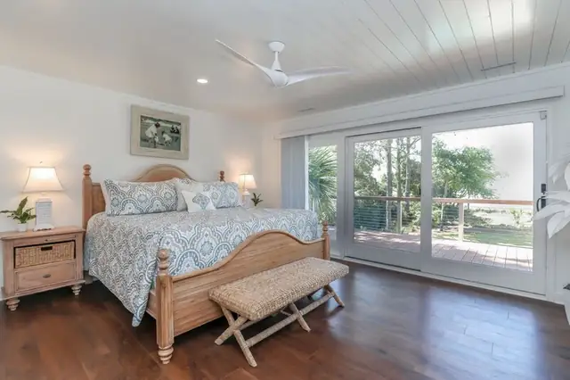 Bedroom of this home in Sea Pines