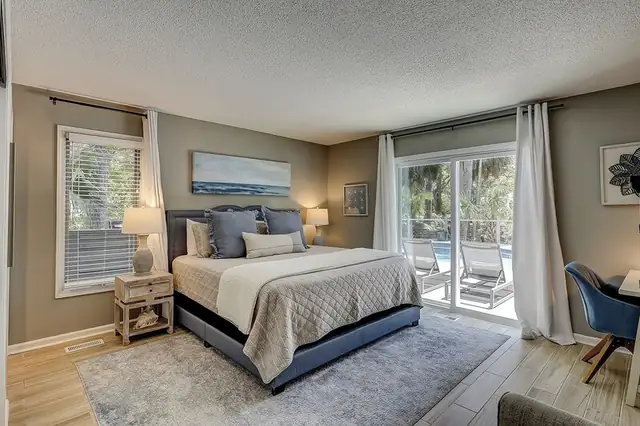 Bedroom of this home in Sea Pines