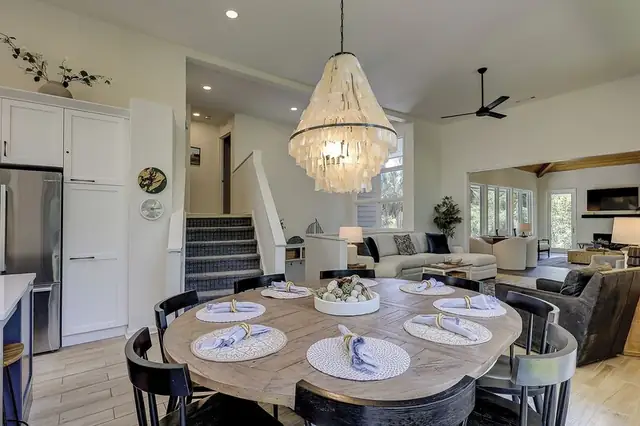 Dining area of this home in Sea Pines