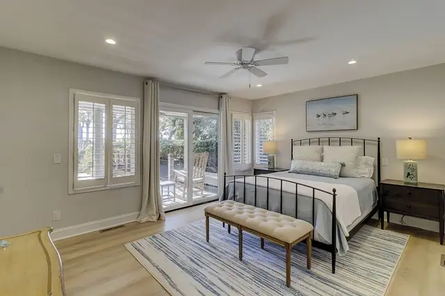 Bedroom of this home in Sea Pines